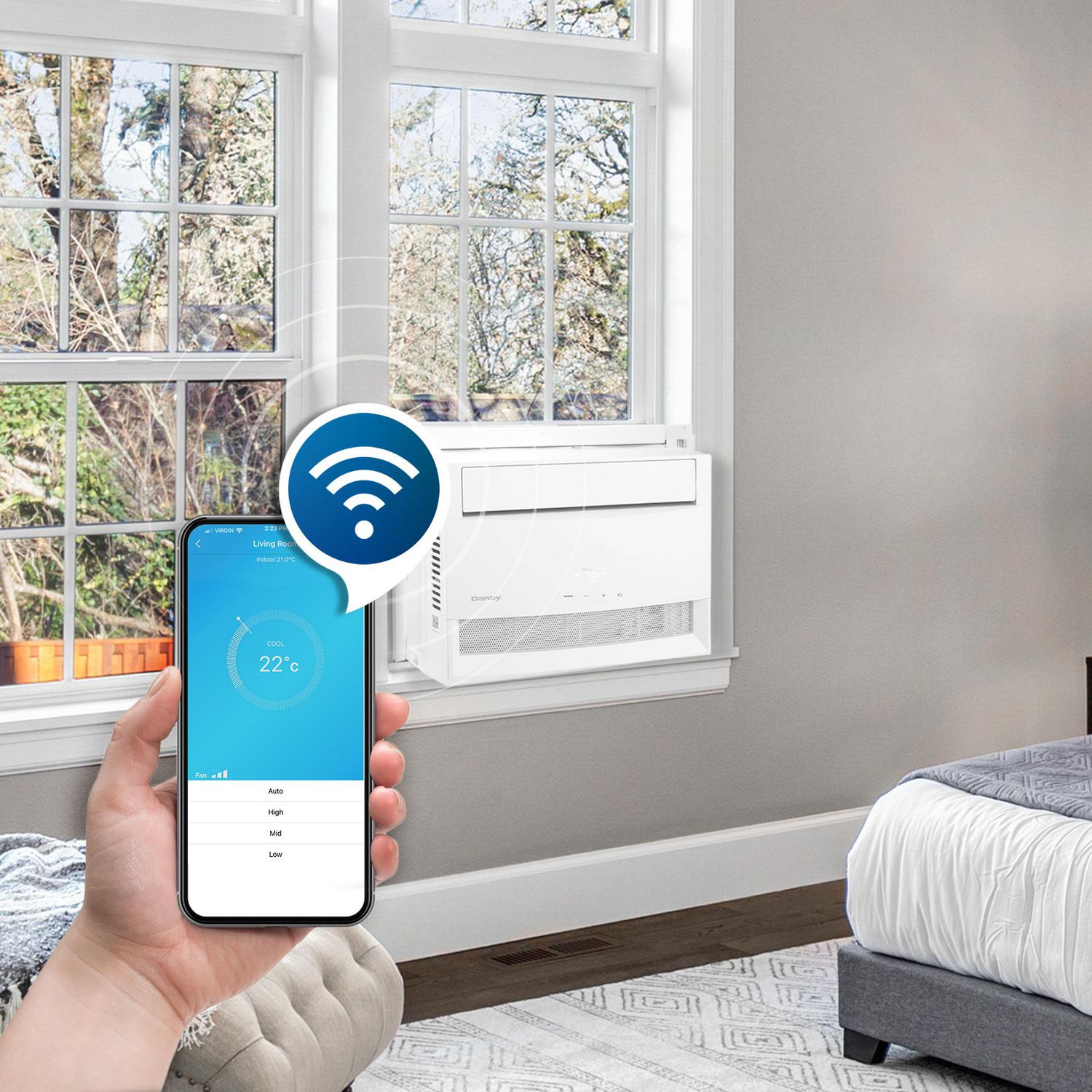 Danby Fenêtre AC 8000 BTU avec WIFI