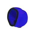 thumbnail image 2 of Dog Ear Protection Caps Waterproof, ZZkhGO Secure Fit Dog Ears Cover for Swimming, Adjustable Hook Loop Calming Ear Muffs for Bath Grooming Large Dogs, Blue, 2 of 6