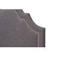 thumbnail image 4 of Baxton Studio Baxton Studio Rita Tête de Lit Moderne et Contemporaine Rembourrée en Tissu Gris Foncé Format Simple, 4 of 6