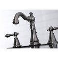 thumbnail image 3 of Kingston Brass FSC1978AL English Classic Robinet de Lavabo à Large Diffusion, Nickel Satiné, 3 of 7