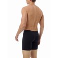 thumbnail image 4 of Underworks Caleçon Boxeur Long en Microfibre pour Homme - Noir Petit, 4 of 5