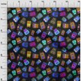 thumbnail image 3 of oneOone Silk Tabby Brown Fabric Halloween Sewing Craft Projects Fabric Prints By Yard 42 Inch Wide, 3 of 4