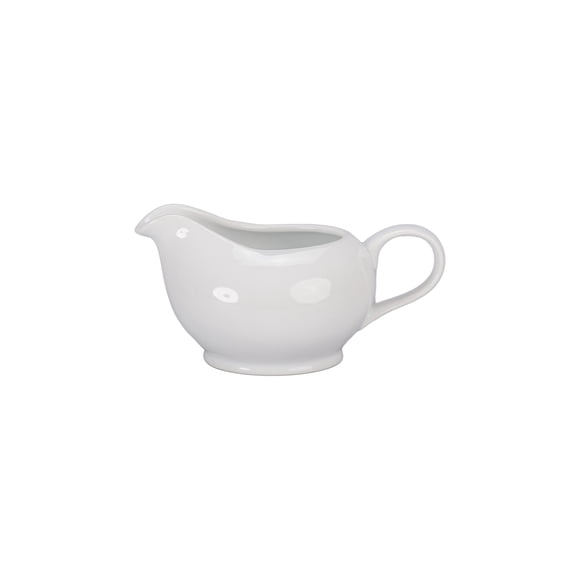 BIA Cordon Bleu Saucière Ventrue en Porcelaine de 19 Onces, Blanche