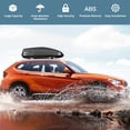 thumbnail image 3 of Goplus 14 Cubic Feet Cargo Box Dual-Sided Opening Rooftop Carrier Heavy Duty Grey, 3 of 10