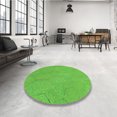 thumbnail image 4 of Ahgly Tapis Rectangulaire Lavable en Machine Intérieur Transitionnel Vert Émeraude, 5 Pieds x 8 Pieds, 4 of 7