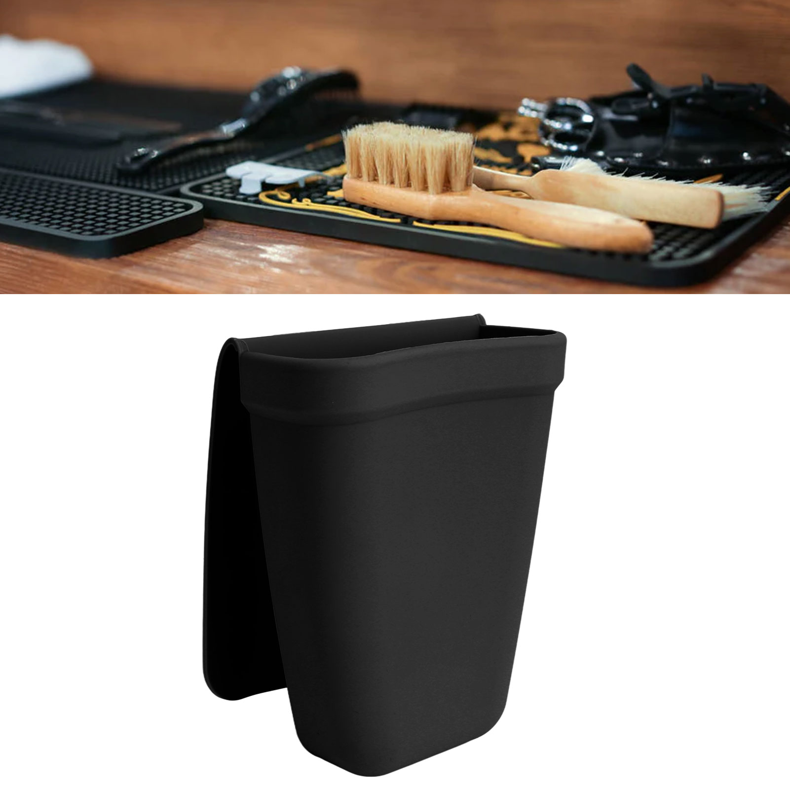 Pochette de Protection en Silicone, Tenue Sécurisée, Facile à Nettoyer, Lavable, Usage Polyvalent pour Outil de Coiffure