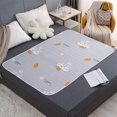 thumbnail image 1 of Alèse Imperméable Lavable pour Incontinence et Pipi au Lit - Grande Alèse Réutilisable 59x39 Pouces pour Personnes Âgées, Enfants et Usage à l'Hôpital, 1 of 6