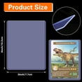 thumbnail image 2 of ORUYROP 100 Pcs Pochettes pour Cartes en Plastique Rigide, Pochettes pour Cartes de Baseball, Porte-Cartes de Protection pour Cartes à Échanger, Cartes de Sport 3 x 4 Pouces, 2 of 7