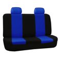 thumbnail image 3 of FH Group Car Seat Covers Full Set Cloth - Universal Fit Automotive Seat Covers, Solid Back Seat Cover, Washable Car Seat Cover for SUV, Sedan and Van with Floor Mat, 3 of 9
