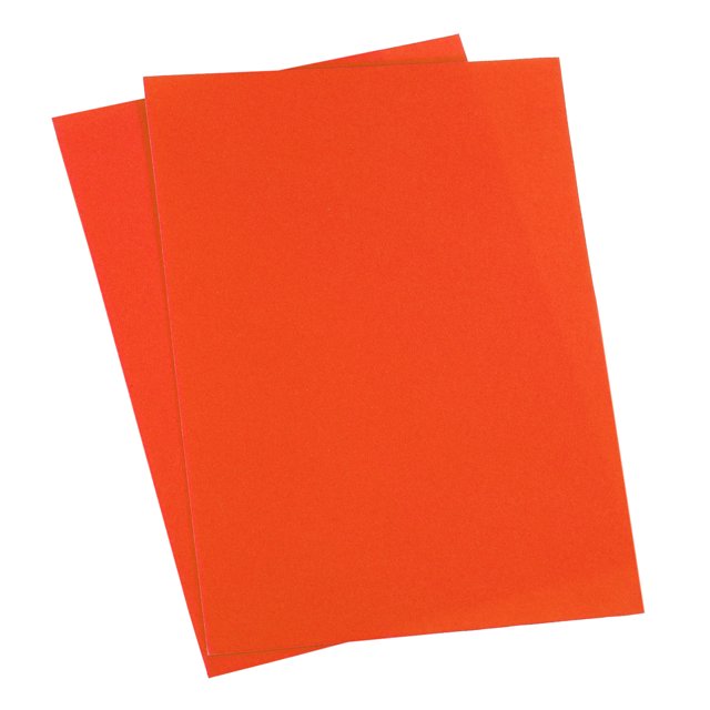 Unique Bargains Self-Adhesive Velvet Patches Repair Patches Orange 2 Pack