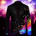 thumbnail image 2 of Costume de Loisirs de Mode pour Hommes Carnaval Costume pour Hommes Coupe Ajustée Costume Imprimé avec Poche Costume 3 Pcs pour Hommes Costumes 3 Pcs pour Hommes Coupe Régulière Costume 3 Pcs pour Homme Costume pour Homme, 2 of 3