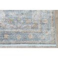 thumbnail image 2 of Tapis de Style Oriental Turc Floral Bleu Vieilli, 2 of 5