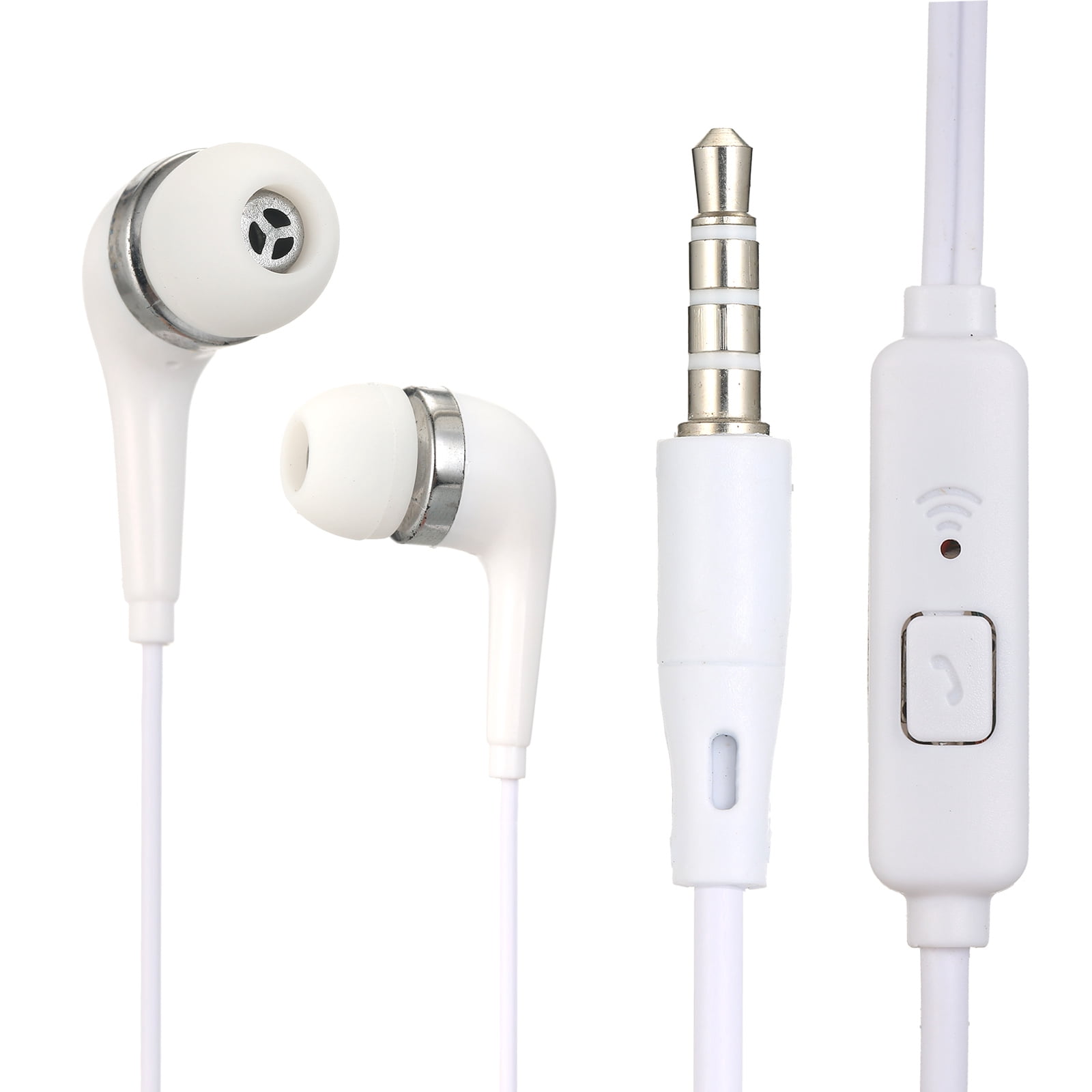 Mistaha In-Ear 3.5MM Wired Earphones Music Headphone with MIC Wire Control Earbuds for Mobile Phone