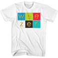 thumbnail image 1 of Weezer Album Color Squares White T-Shirt, 1 of 2
