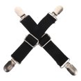 thumbnail image 1 of KAKOWELY 1 Paire de Sangles Réglables pour Bottes, Clips pour Pantalons, Jeans, Draps, Couvre-Matelas, Rideaux et Sièges, 1 of 5