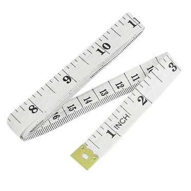 Ruban à Mesurer en Plastique Souple de 150 cm 60 Pouces pour Règle, Couture, Tailleur