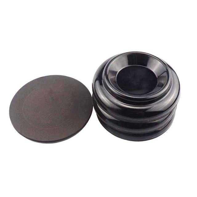 jinwen Piano Caster Piano Foot Cover Multiuse Music Instrument Tools Piano Foot Pad Black