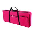 thumbnail image 1 of Xuanheng 61 Key Keyboard Case Handbag Padded Backpack Electric Piano Keyboard Gig Bag Rose Red, 1 of 8