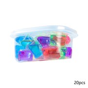 B Laundry Detergent Pods 20Ml Size With Long Lasting Fragrance Concentrated Formula For All Fabrics Box Of 20 Pieces For Household Laundry