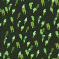 thumbnail image 1 of Ahgly Tapis d'Intérieur Lavable en Machine Carré Transitionnel Gris Minuit, 7 Pieds Carré, 1 of 7