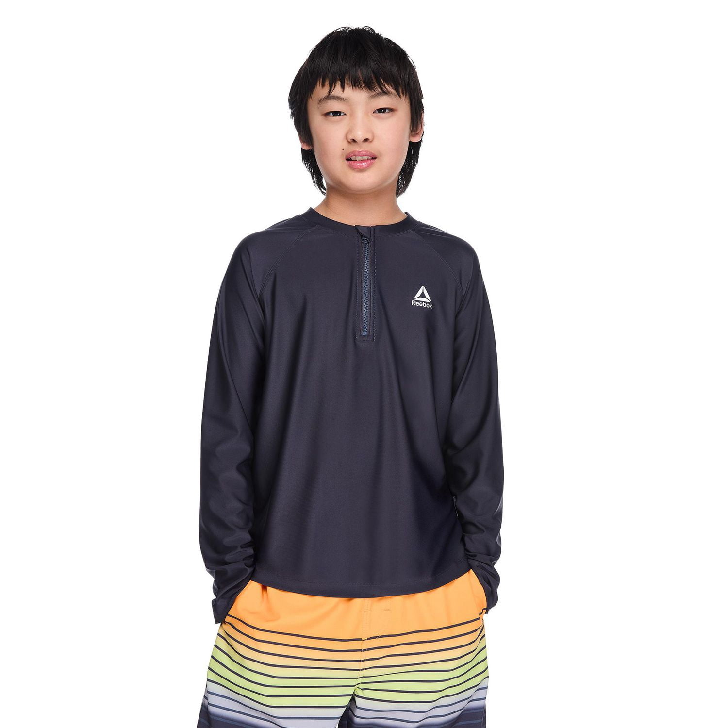 Reebok Boys' Long-Sleeve Rashguard