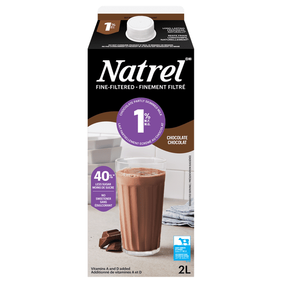 Natrel Fine Filtered 1% Chocolate Milk 2L