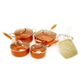 thumbnail image 2 of Starfrit EcoCopper Ensemble Eco Copper 10 Pièces, Revêtement Céramique Antiadhésif, Compatible Four, Sans PFOA & PTFE, Facile À Nettoyer, Couleur Cuivre, 2 of 2