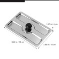 thumbnail image 2 of SHINYPASING Toast Housse Portative en Acier Inoxydable pour Cuisine 1 Paquet, 2 of 7
