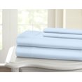 thumbnail image 1 of 1200 Thread Count 100% Cotton Solid Sheet Set (California King, Blue), 1 of 2