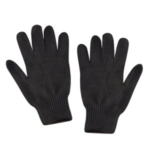 Amdohai Cut Resistant Gloves Steel Wire Mesh Gloves Level 5 Cut Protection Safety Work Gloves for Kitchen Food Processing Glass Carrying Wood Carving