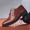 thumbnail image 4 of RKSTN Chaussures Habillées pour Hommes Mode Décontractée à Bout Pointu Chaussures en Cuir Confortables Chaussures Décontractées Chaussures en Cuir pour Hommes, 4 of 7