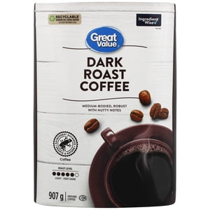 Great Value Café au sol noir