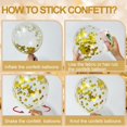 thumbnail image 3 of NACHLYNN 60 Packs Blue and Gold Graduation Party Confetti Balloons 12 Inches Navy Balloon for Birthday Baby Shower Wedding Graduation Party Decorations, 3 of 6