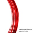 thumbnail image 4 of Aluminum Wire Thickness Bendable Wires Bright Color Bicycles Style Bike Easy to Use Handy Installation Durability Rust-proof for Crafts DIY wine red, 4 of 9
