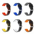 thumbnail image 4 of OULII 4Pcs Dichromatic Watch Strap Black Yellow 12.5*0.9Inch Smartwatch Bands, 4 of 4