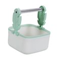 thumbnail image 2 of BELOVING Desktop Bird Training Stand Portable, Easy to Clean, Parrot Game Stand Tabletop Bird Perch for Parakeets, Cockatiels, Parrots Green, 2 of 10