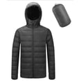 thumbnail image 1 of CNKOO Men‘s Down Jacket Hooded Packable Down Puffer Jacket Lightweight Water-Resistant Insulated Down Jacket, 1 of 5