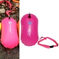 thumbnail image 4 of Bouée de Natation Remorquage Flotteur Dispositif Gonflé Ouvert mers Triathlètes Rouge Rose, 4 of 8