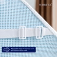 thumbnail image 3 of Subrtex Protège-Matelas Surmatelas Lavable en Rayonne de Bambou Housse de Surmatelas, 3 of 6