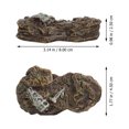 thumbnail image 2 of MasteelfCA 4 Pcs Pierres Miniatures Pierres Naturelles Aquarium Réservoir Roches Ornement de Paysage pour Bonsaï Terrariums Table de Sable, 2 of 8