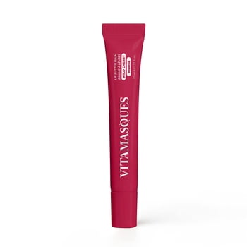 Baume à lèvres teinté repulpant et réparateur Vitamasques - Cerise sauvage - Contient de l'acide hyaluronique, fini transparent - 9,5 ml