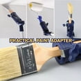 thumbnail image 3 of Flexible Paint Brush Extender Multi-Angle Portable Paint Roller Extension Clamping Tool for Threaded and Locking Poles, 3 of 6
