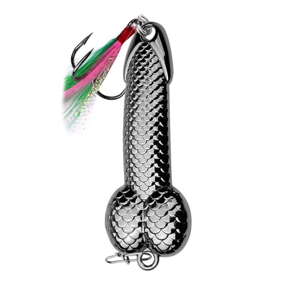 Accessoires d'Appâts de Pêche Professionnels, Petite Taille, Leurres de Piégeage, Appât pour Poisson Brillant, Hameçon, Accessoire d'Attirail, Outil de Sport de Pêche, Métal Canon 48,5 mm