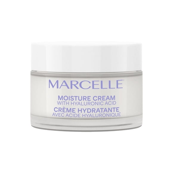 Marcelle Crème hydratante 24 h avec acide hyaluronique et niacinamide, 50 ml