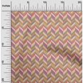 thumbnail image 1 of oneOone Viscose Chiffon Fabric Herringbone Geometric Print Fabric By The Yard 42 Inch Wide, 1 of 1