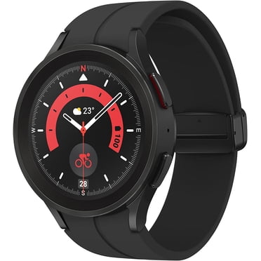 Samsung Galaxy Watch5 Pro (45mm, Bluetooth + GPS) – Black Titanium – Refurbished (Good Condition)