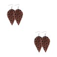 thumbnail image 3 of QualitChoice Leopard Print Earrings Body Decoration Water Drop Ear Dangles Birthday Gift Type 16 2Set, 3 of 6