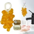 thumbnail image 2 of Crystal Grape Soap 2 Calendula, Grape Soap On A Rope Handmade Grapes Cluster Shaped Soaps & Body Grapes Bunch Soaps For Shower Hanging For Kitchens Or Bathrooms DIY Home Decor，Air Freshening, 2 of 6