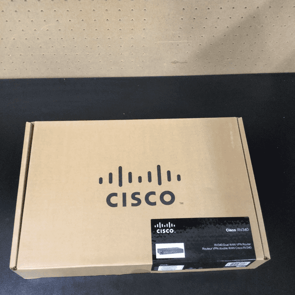 NEW Cisco SEALED RV340-K9-NA V04 4-Ports Dual WAN Gigabit VPN Router.