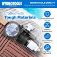 thumbnail image 2 of Swimline HydroTools HydroFlo 1.0 HP Horizontal Discharge Swimming Pool Pump, 2 of 12